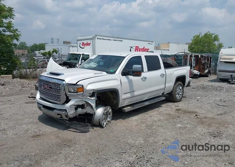 2019 GMC Sierra 2500Hd Denali from USA, damaged, VIN 1GT12SEY2KF280979